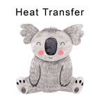 Koala Iron on fabric heat transfer DTF-74