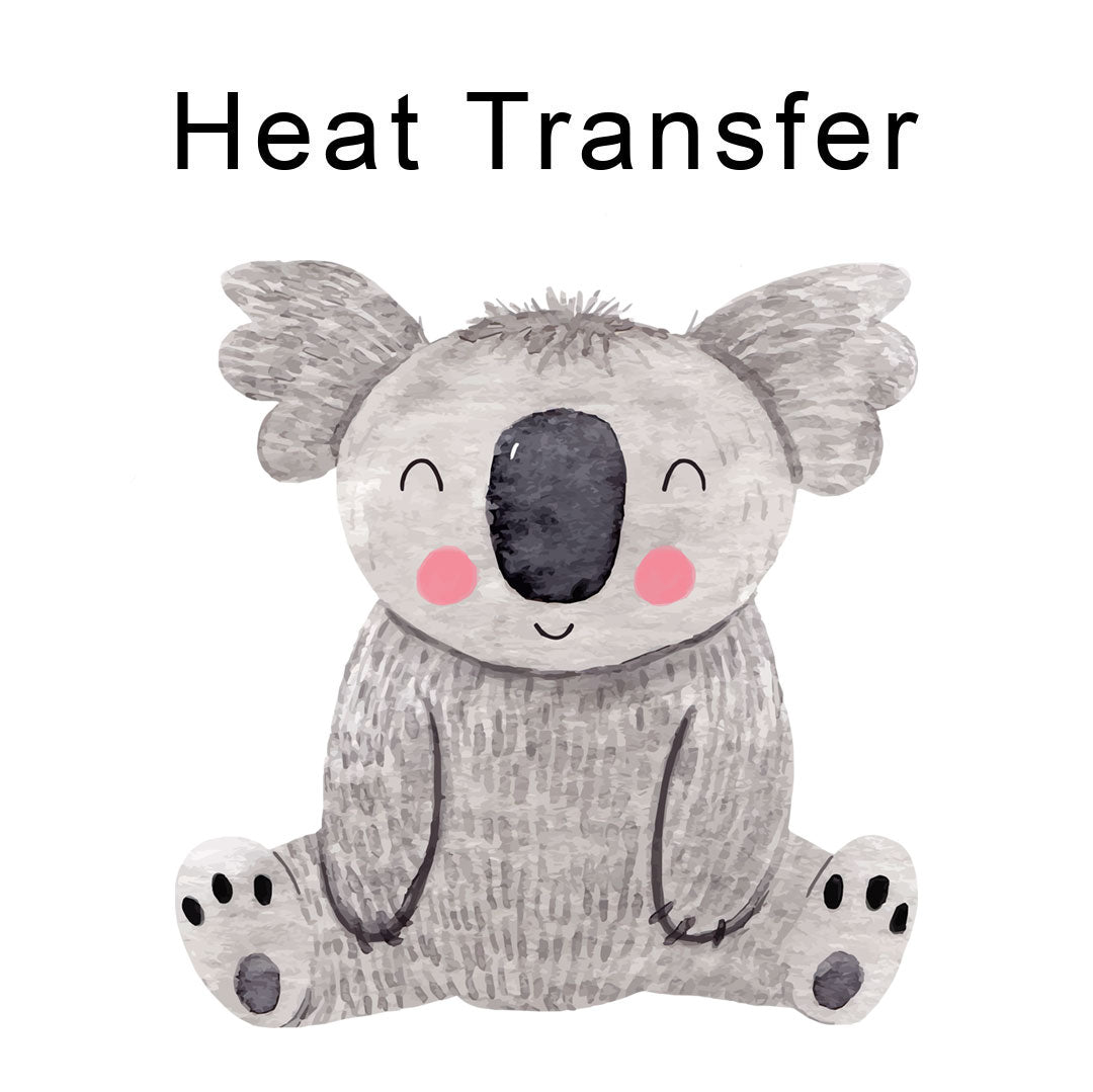 Koala Iron on fabric heat transfer DTF-74