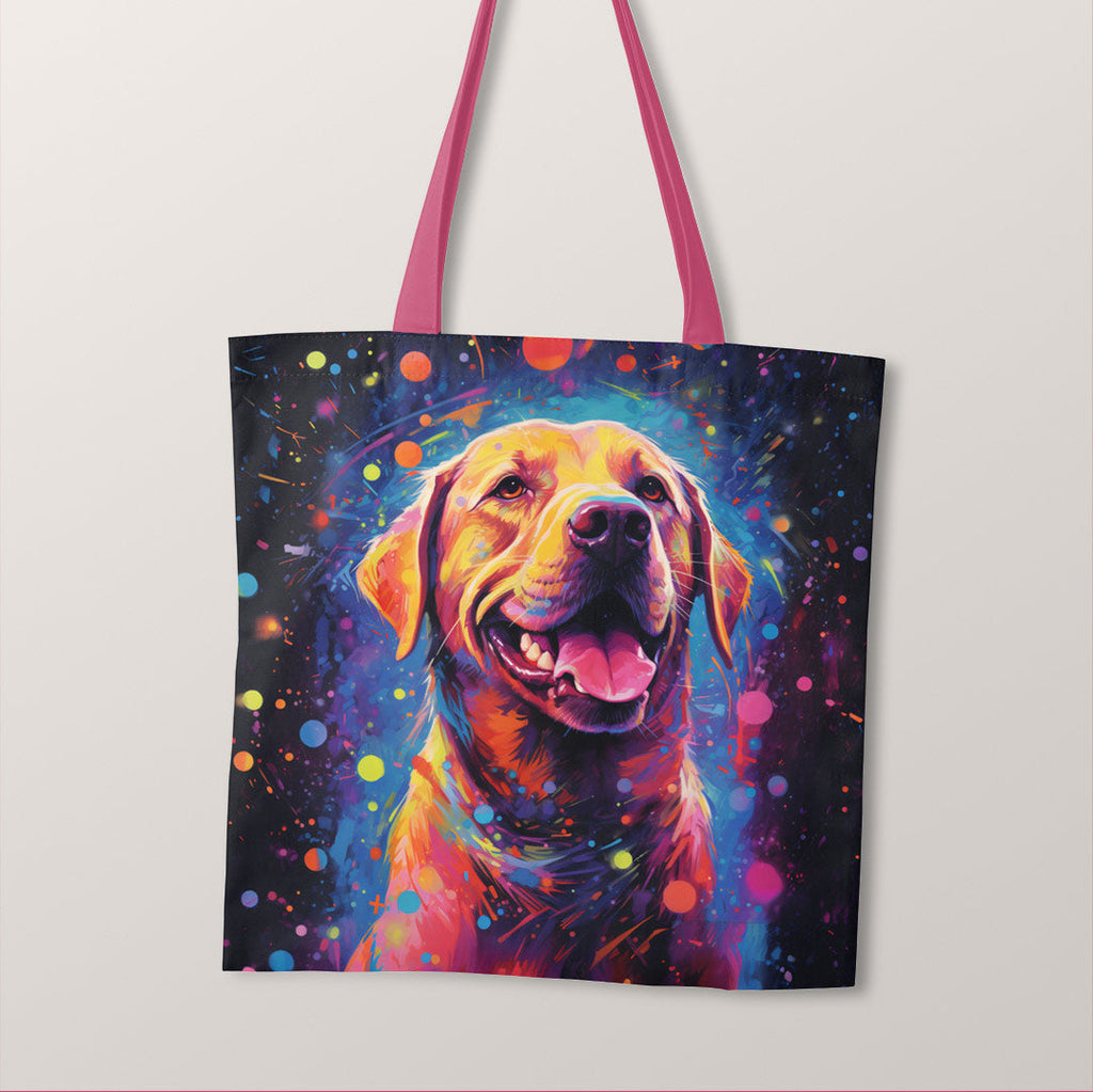 TOTE Labrador Splashes Fabric Bag Panel TP-138