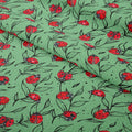 Ladybird Green Fabric