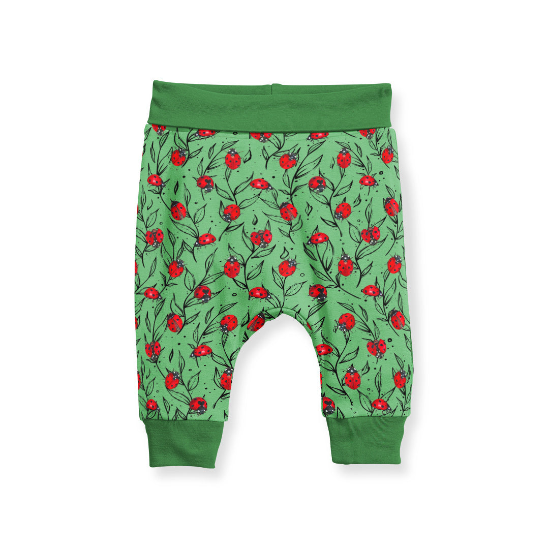 Ladybird Green Fabric