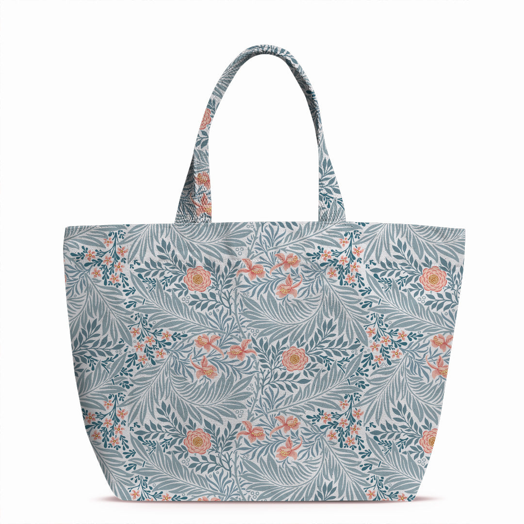Cottage Florals Blue Fabric