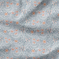 Cottage Florals Blue Fabric