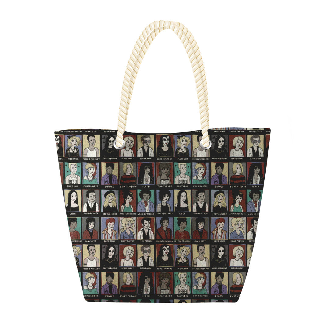 Music Legends Year Book Fabric