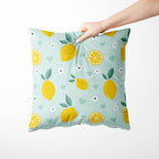 Lemons Mint Fabric
