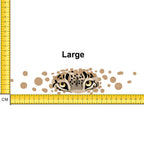 Leopard Eyes Iron on fabric heat transfer DTF-32