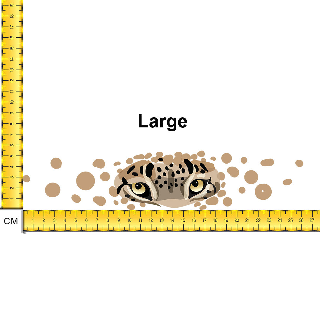 Leopard Eyes Iron on fabric heat transfer DTF-32