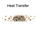 Leopard Eyes Iron on fabric heat transfer DTF-32