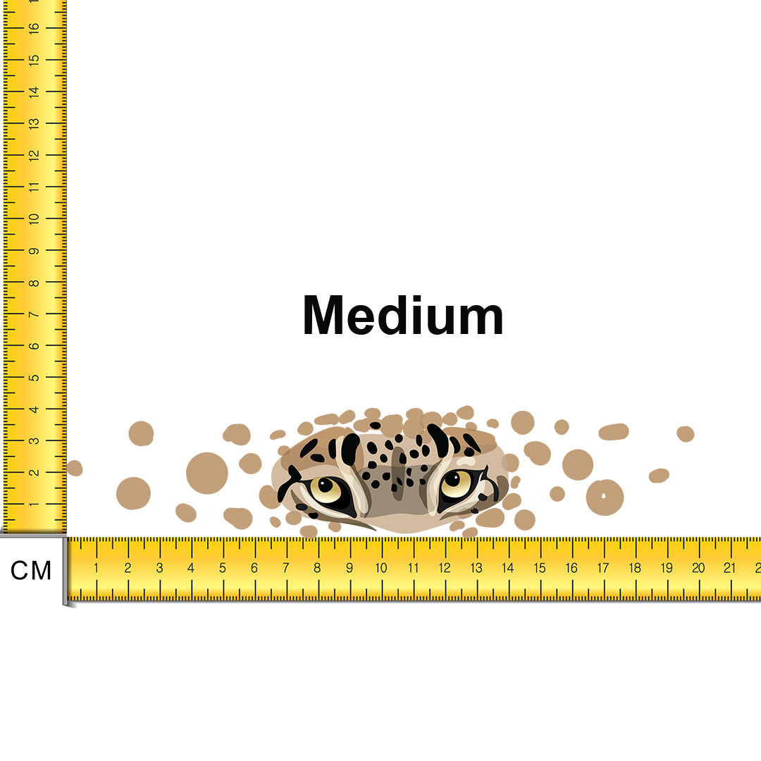 Leopard Eyes Iron on fabric heat transfer DTF-32