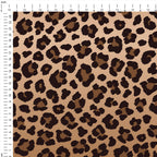 Leopard Brown Fabric