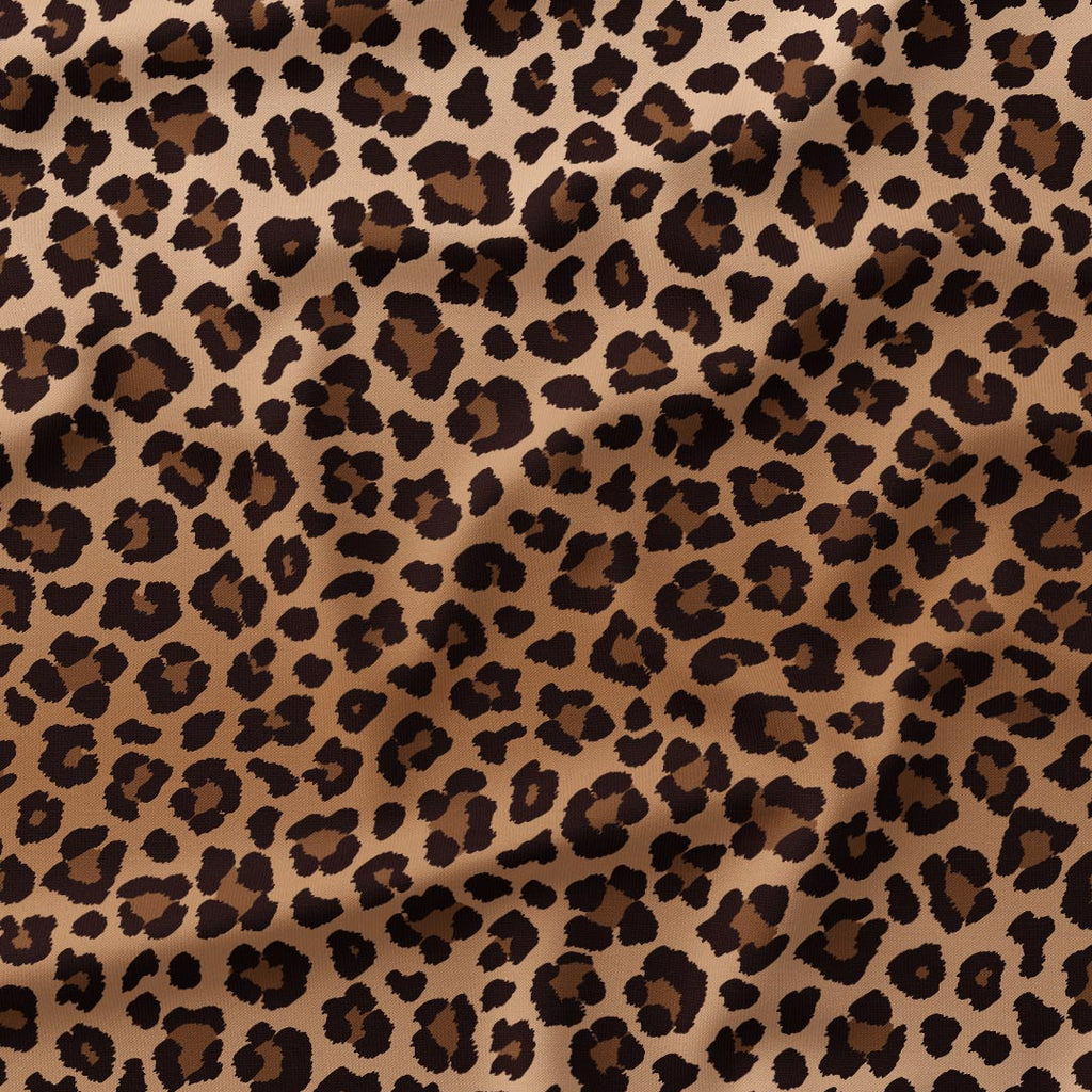 Leopard Brown Fabric