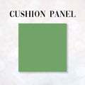 CUSHION CO-ORD Leopard Green Fabric Panel
