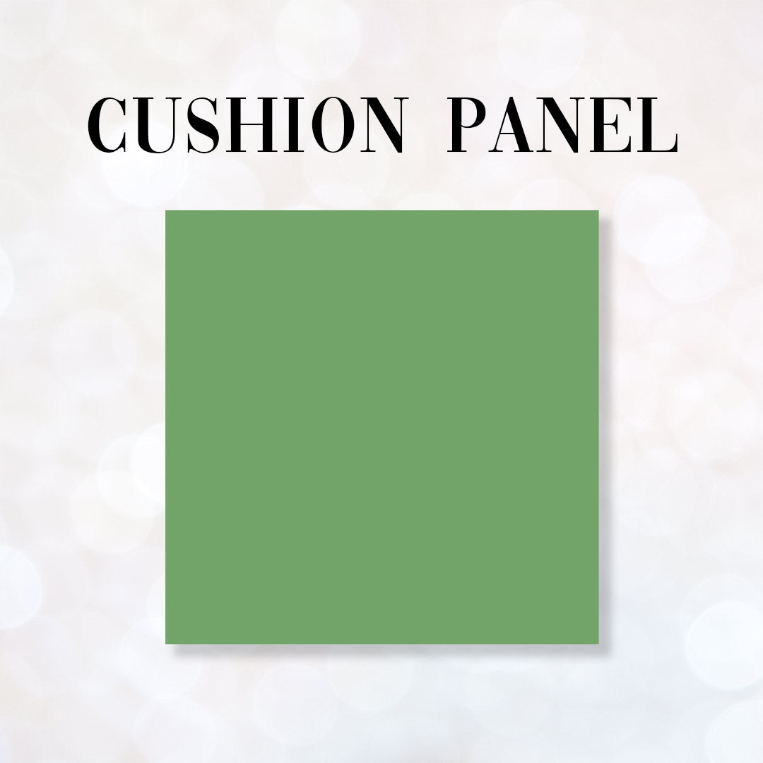 CUSHION CO-ORD Leopard Green Fabric Panel