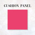 CUSHION CO-ORD Leopard Pink Fabric Panel