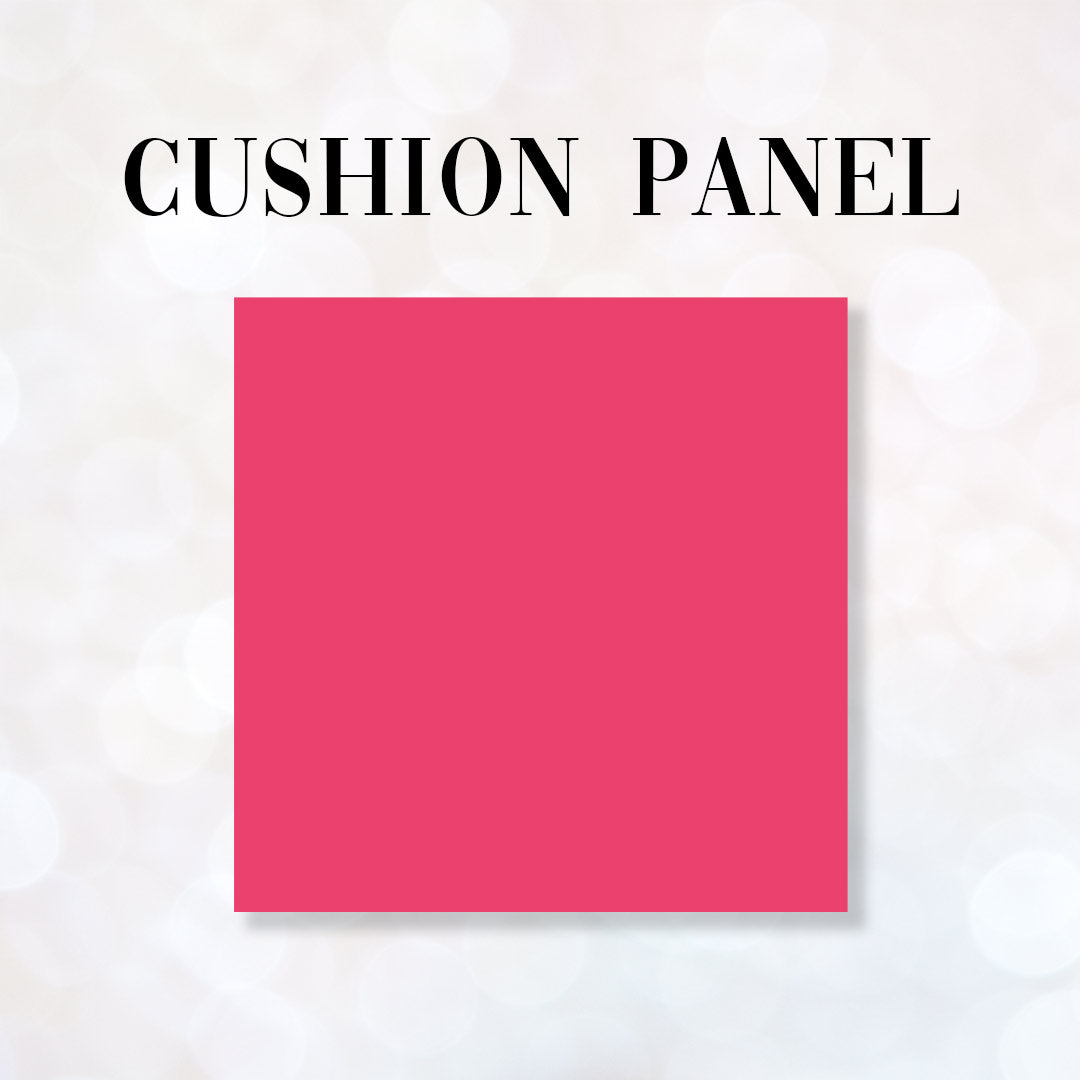 CUSHION CO-ORD Leopard Pink Fabric Panel