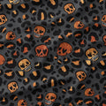 Leopard Skulls Fabric