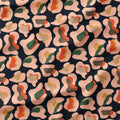 Leopard Spots Dark Grey Fabric