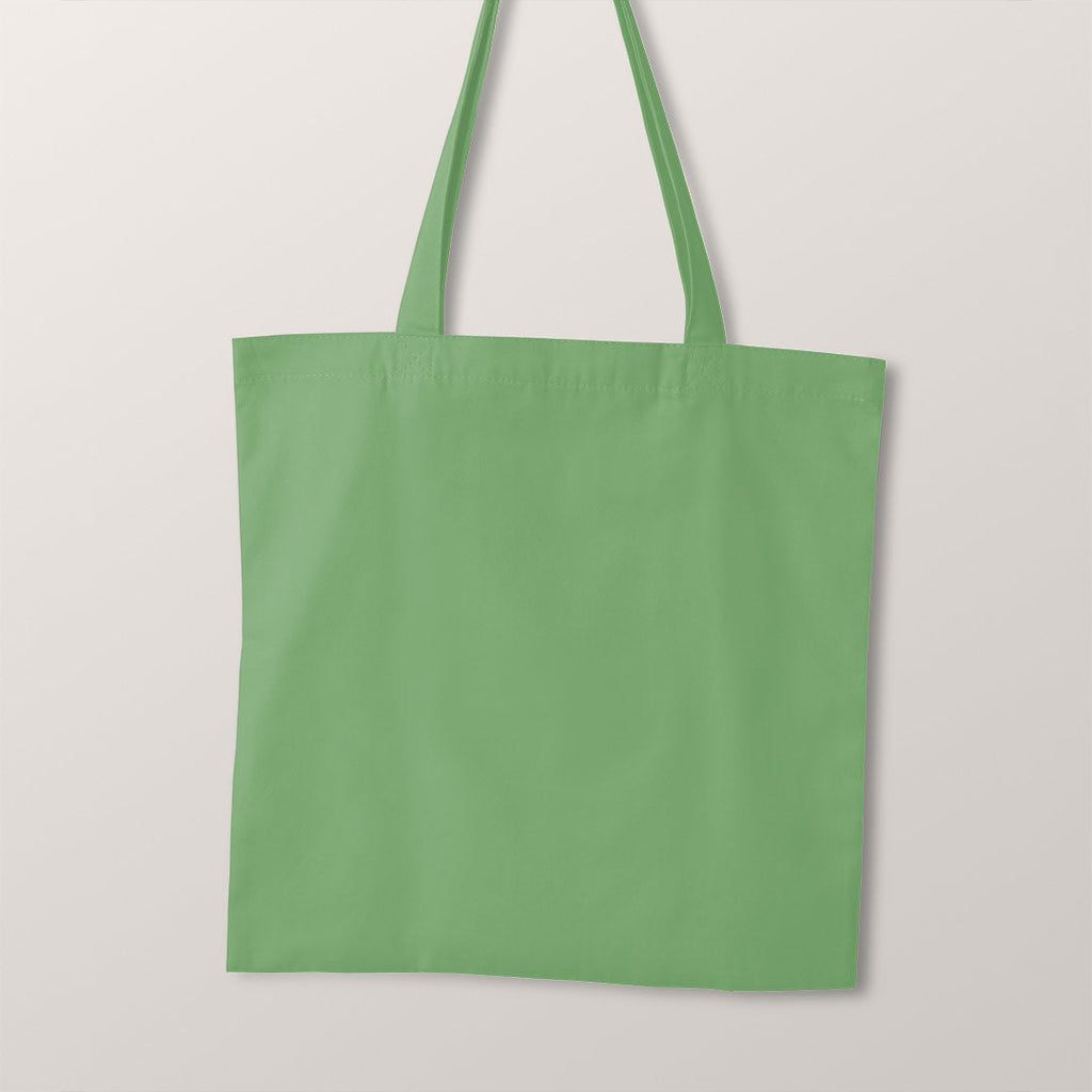 TOTE CO-ORD Leopard On Green Fabric Bag Panel