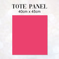 TOTE CO-ORD Leopard On Pink Fabric Bag Panel