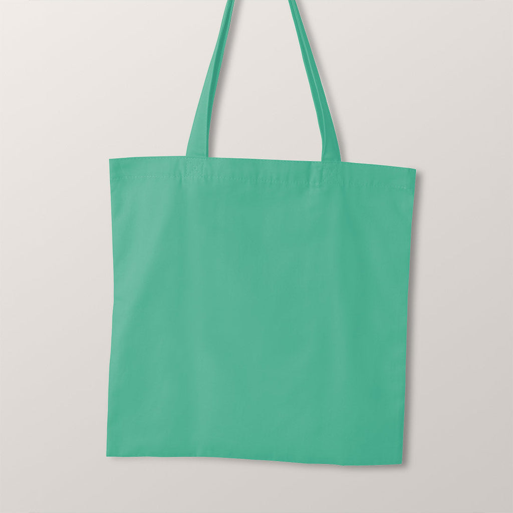 TOTE CO-ORD Leopard On Teal Fabric Bag Panel