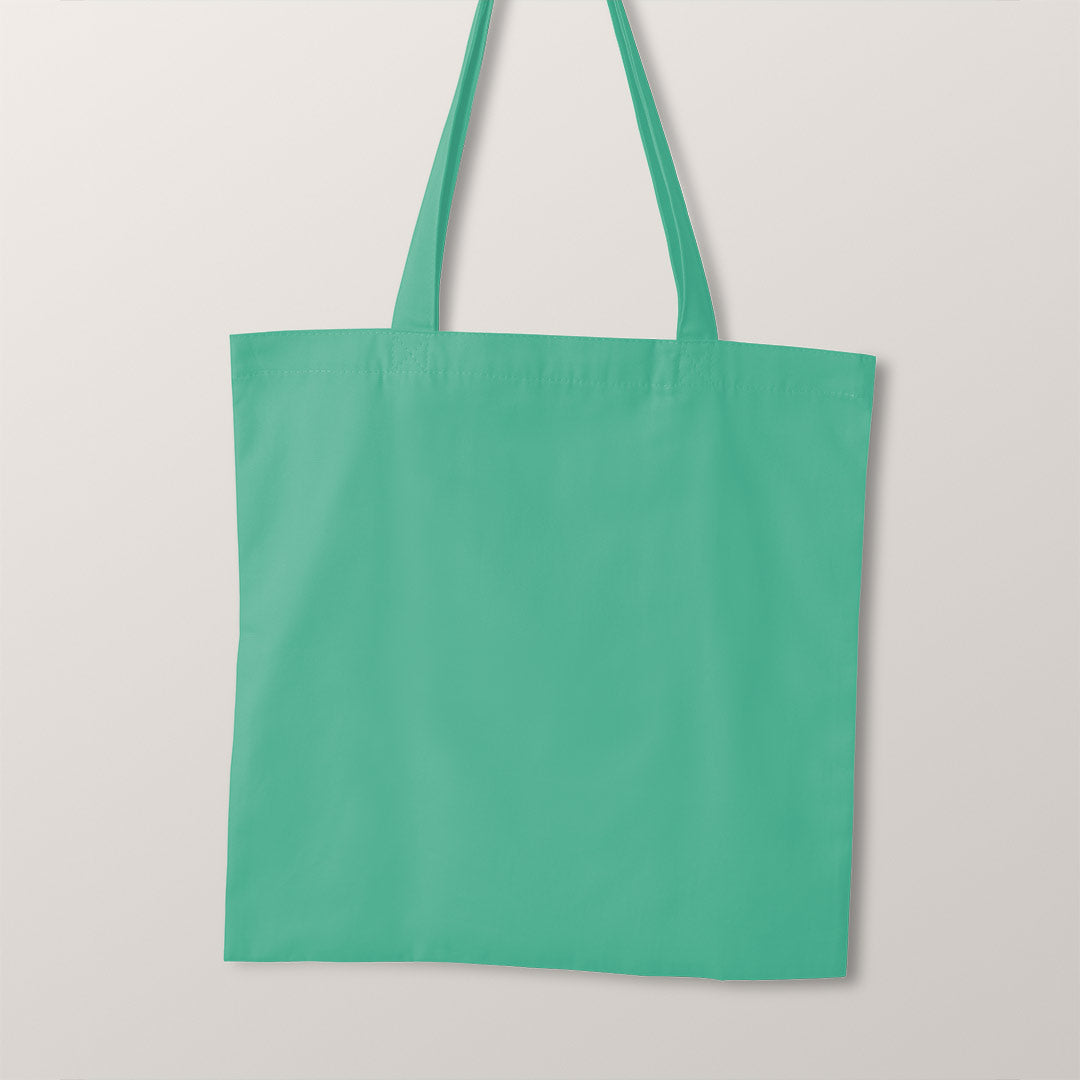 TOTE CO-ORD Leopard On Teal Fabric Bag Panel