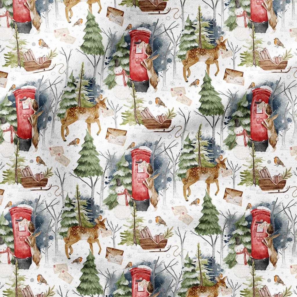 Letters To Santa Fabric