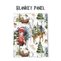 Letters to Santa Fabric Blanket Panel BP-16