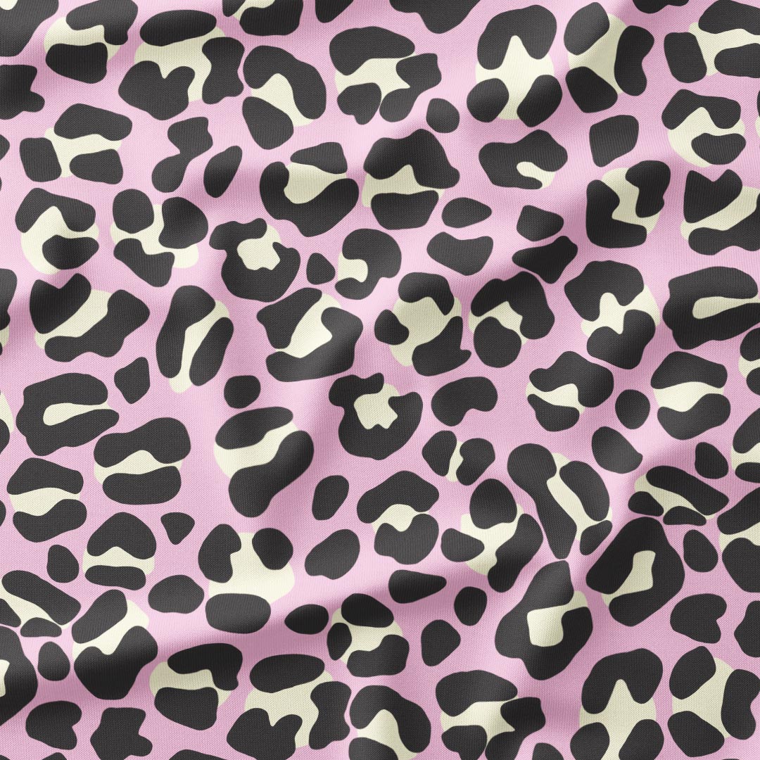 Light Pink Leopard Fabric