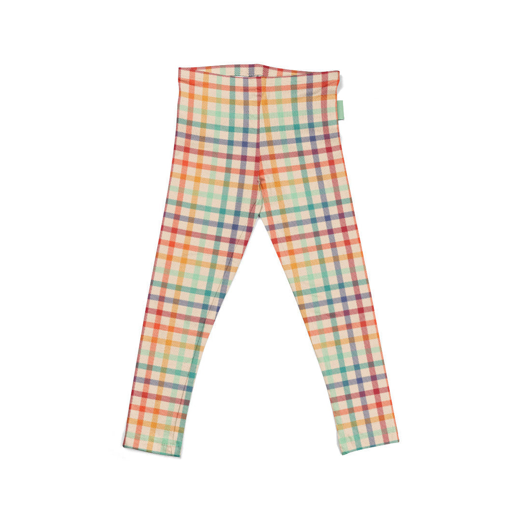 Light Rainbow Plaid Fabric 554