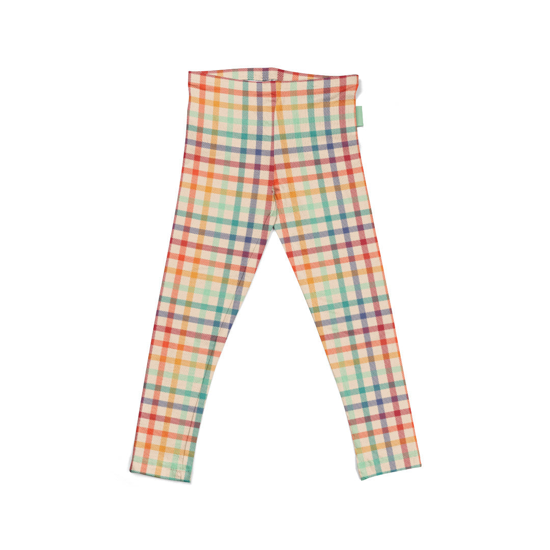 Light Rainbow Plaid Fabric 554