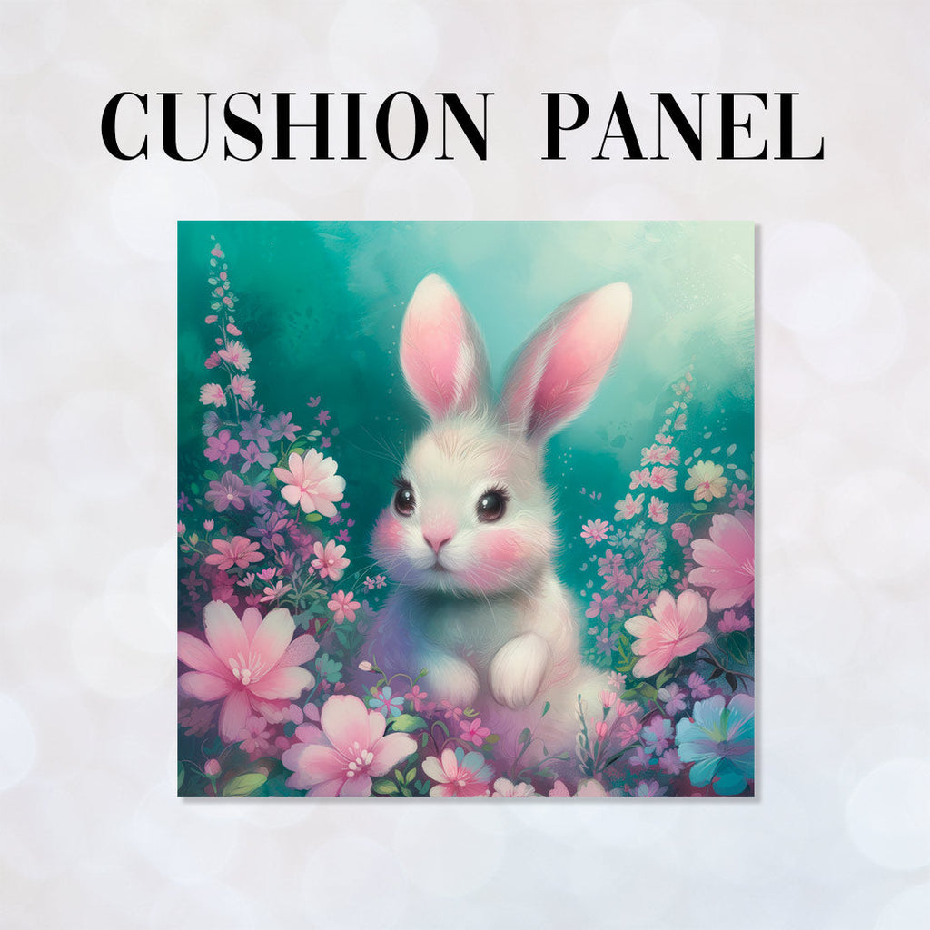 CUSHION Panel Cute Bunny Lilla CP-222