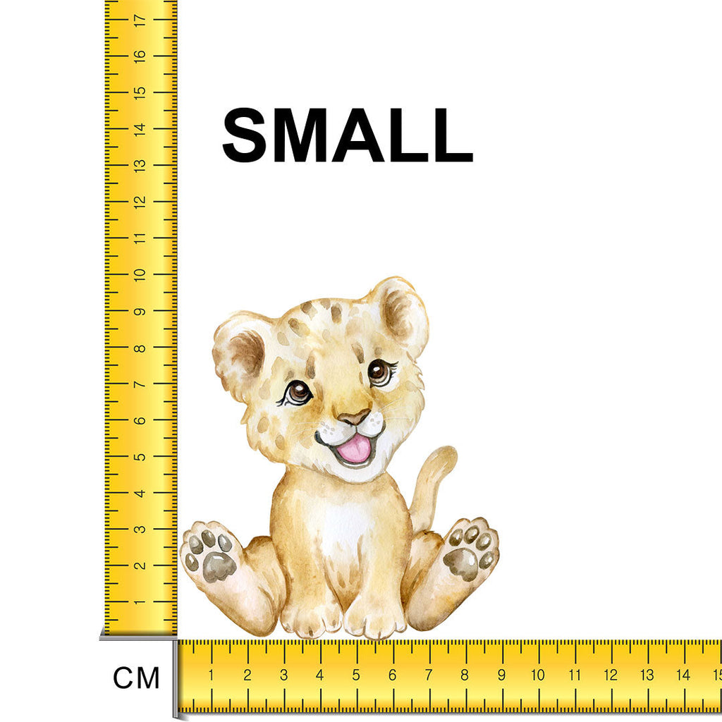 Lion Cub Iron on fabric heat transfer DTF-75
