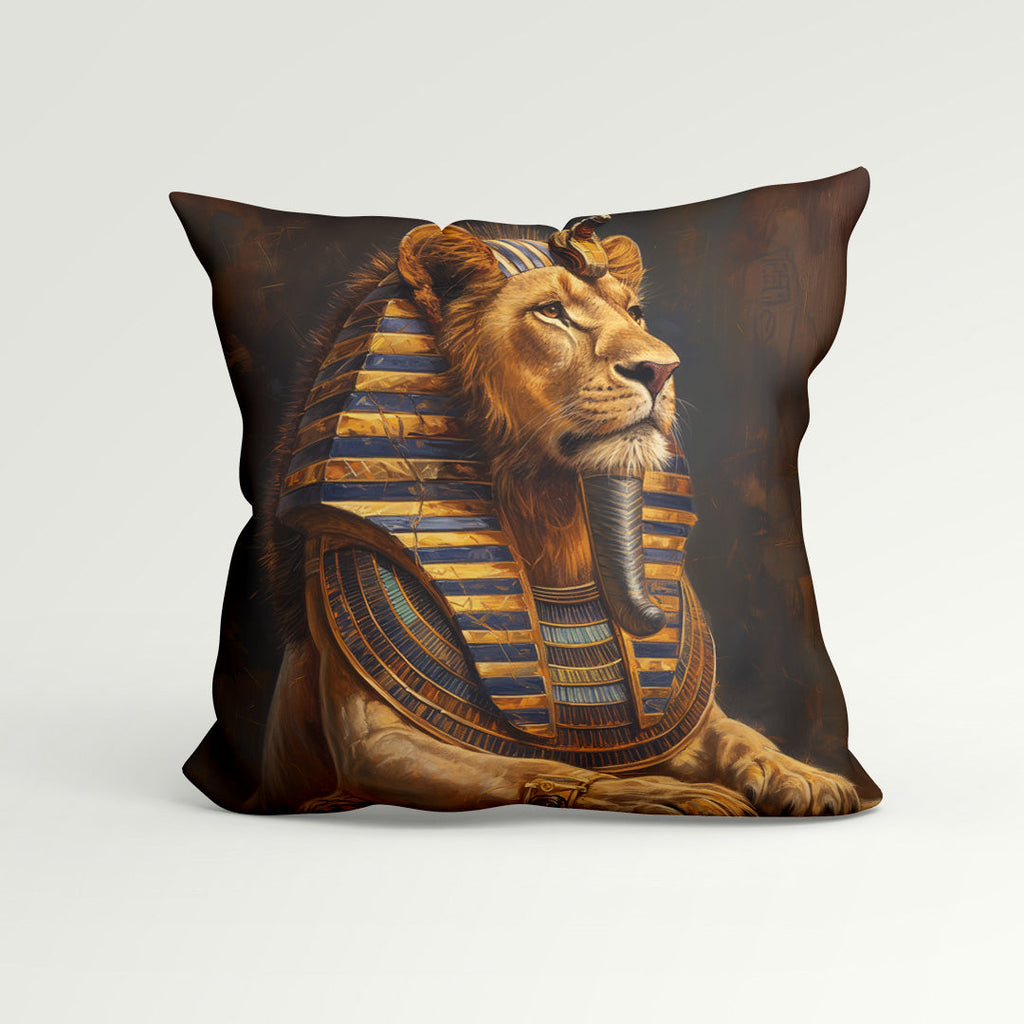 CUSHION Panel Lion Pharaoh CP-214