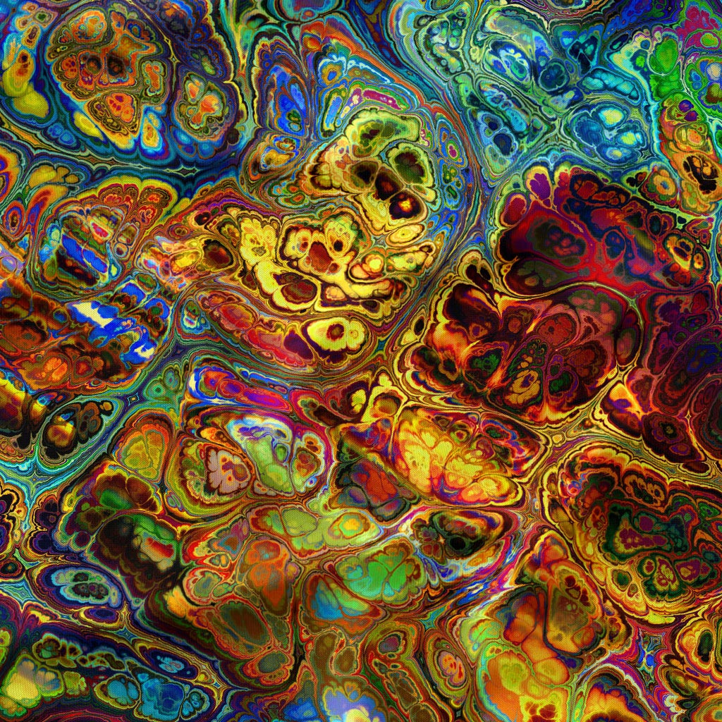 Liquid Abstract Fabric