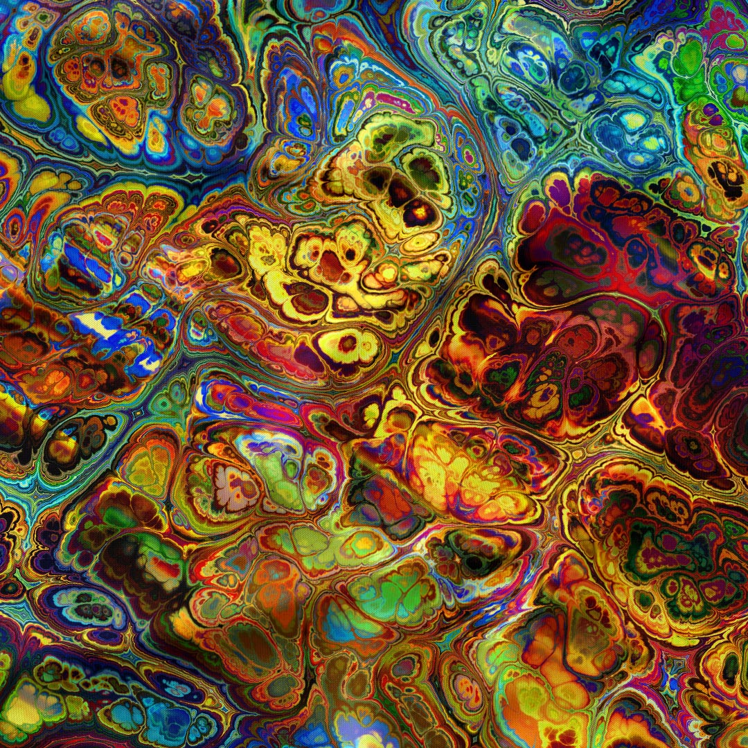 Liquid Abstract Fabric