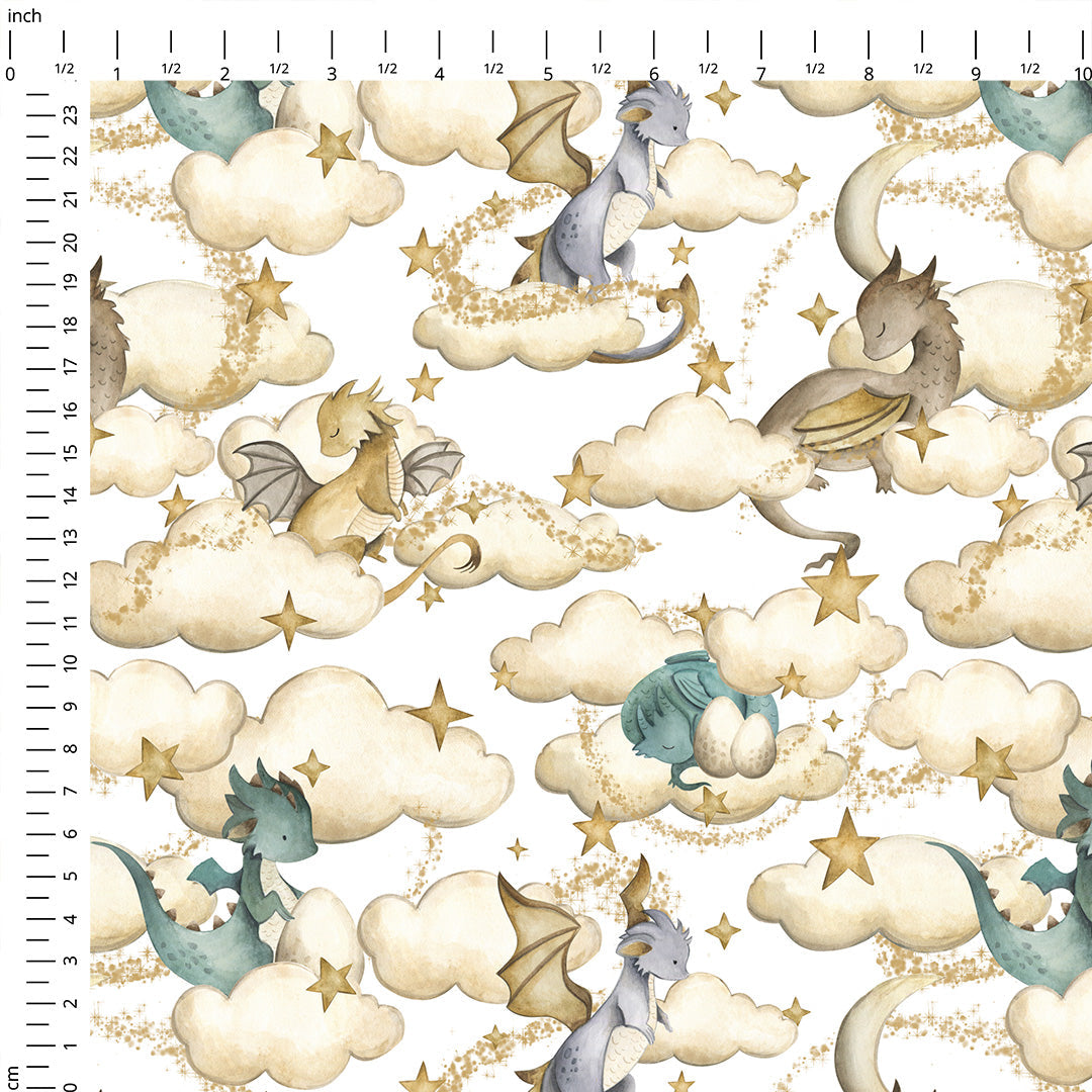 Little Dragons Fabric