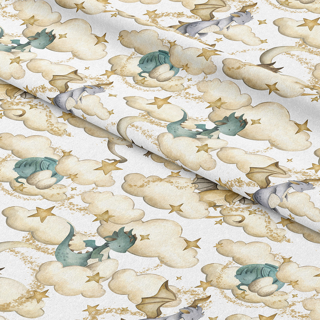 Little Dragons Fabric