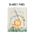 Little Lion King Fabric Blanket Panel BP-17