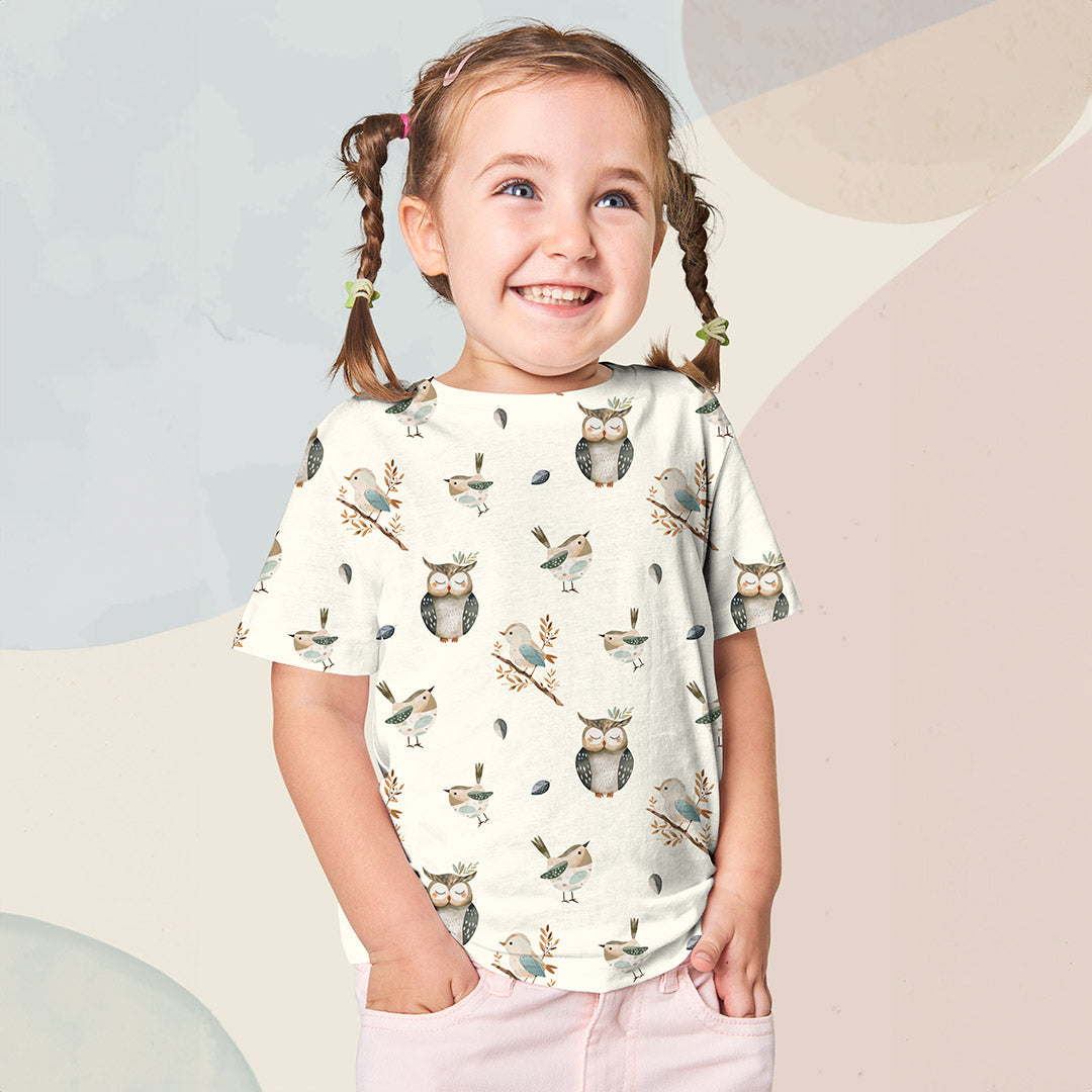 Owl and Bird Fabric
