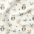 Owl and Bird Fabric