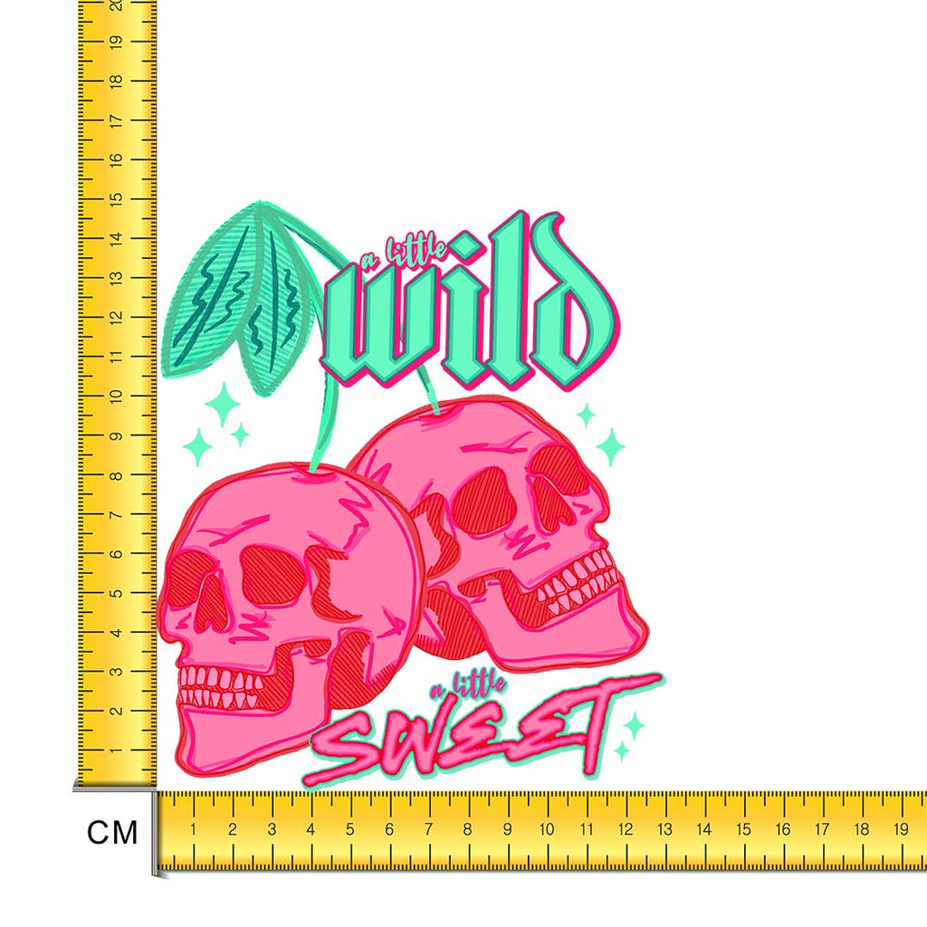Little Wild Little Sweet Iron on Fabric Heat Transfer DTF-225