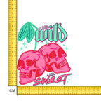 Little Wild Little Sweet Iron on Fabric Heat Transfer DTF-225