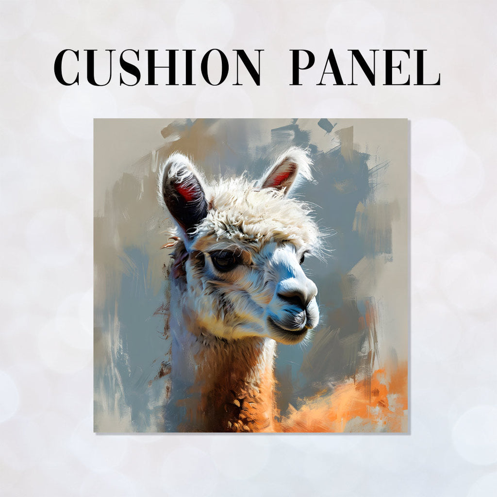 CUSHION Fabric Panel Llama Beige CP-98