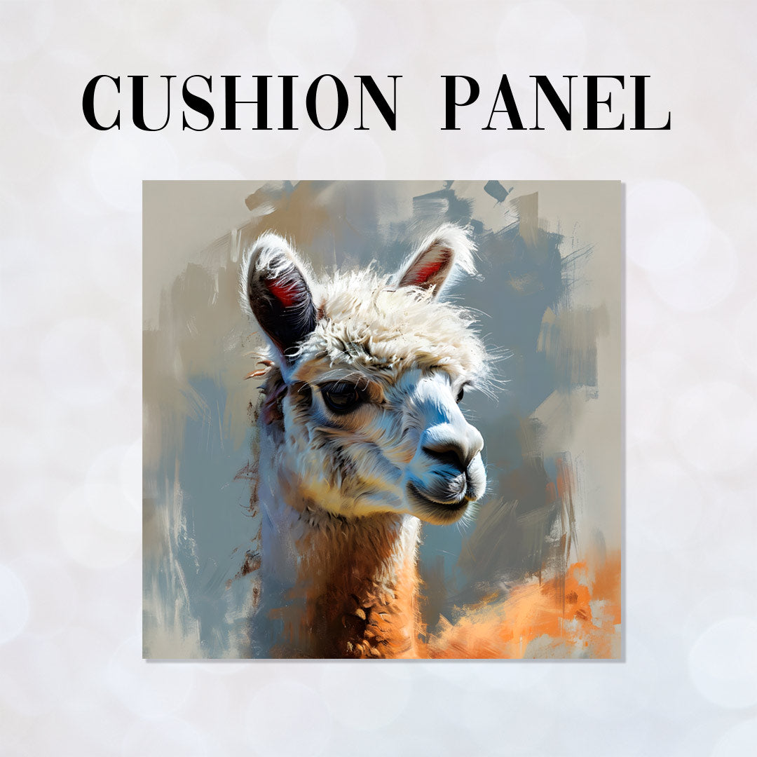 CUSHION Fabric Panel Llama Beige CP-98