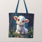 TOTE Fabric Bag Panel Cute Lamb Lola TP-308