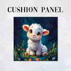 CUSHION Panel Cute Lamb Lola CP-228