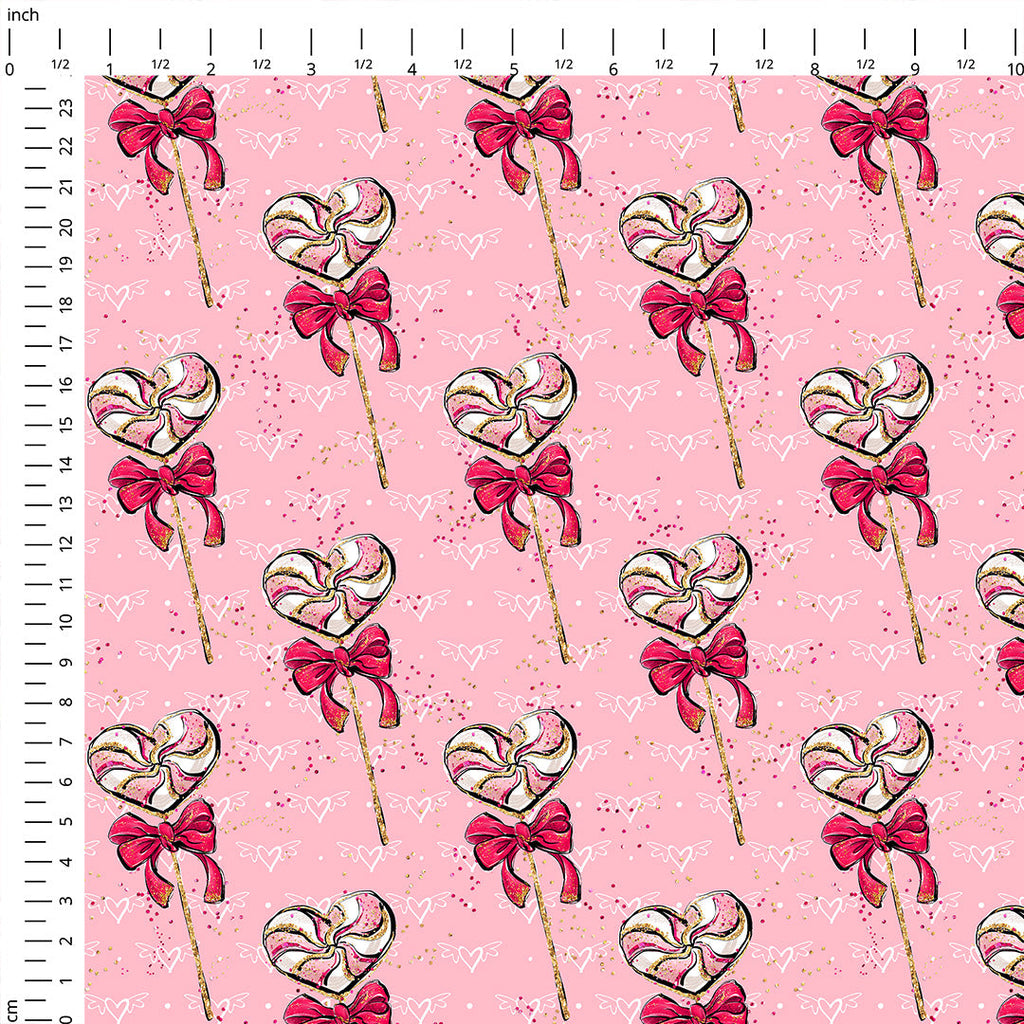 Heart Lollies Fabric
