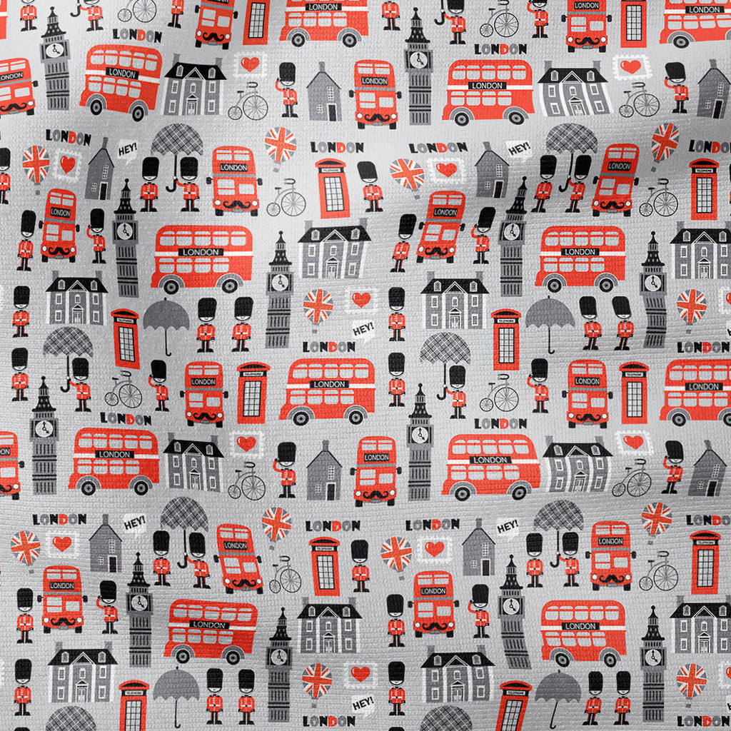 London Grey Fabric