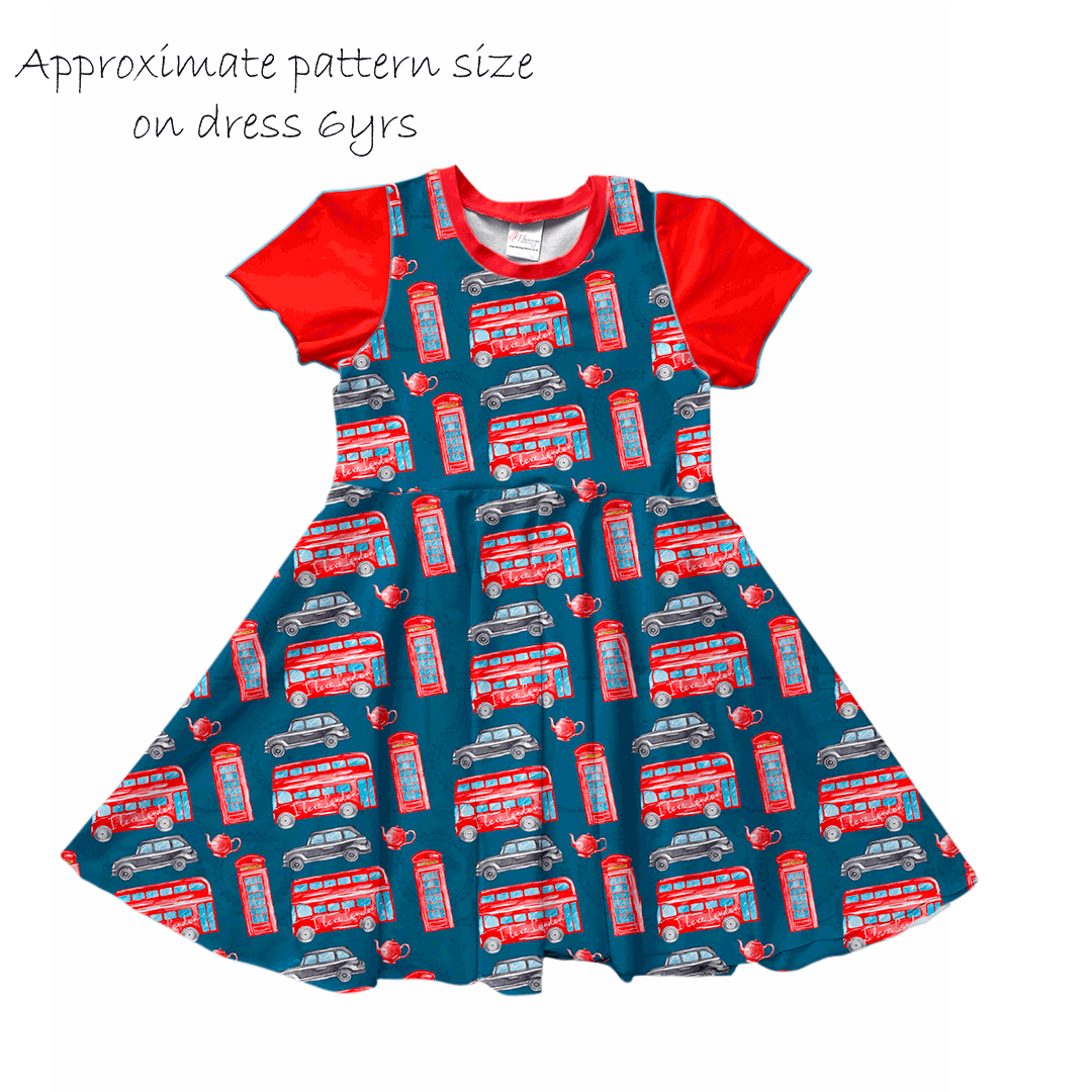 London Navy Fabric