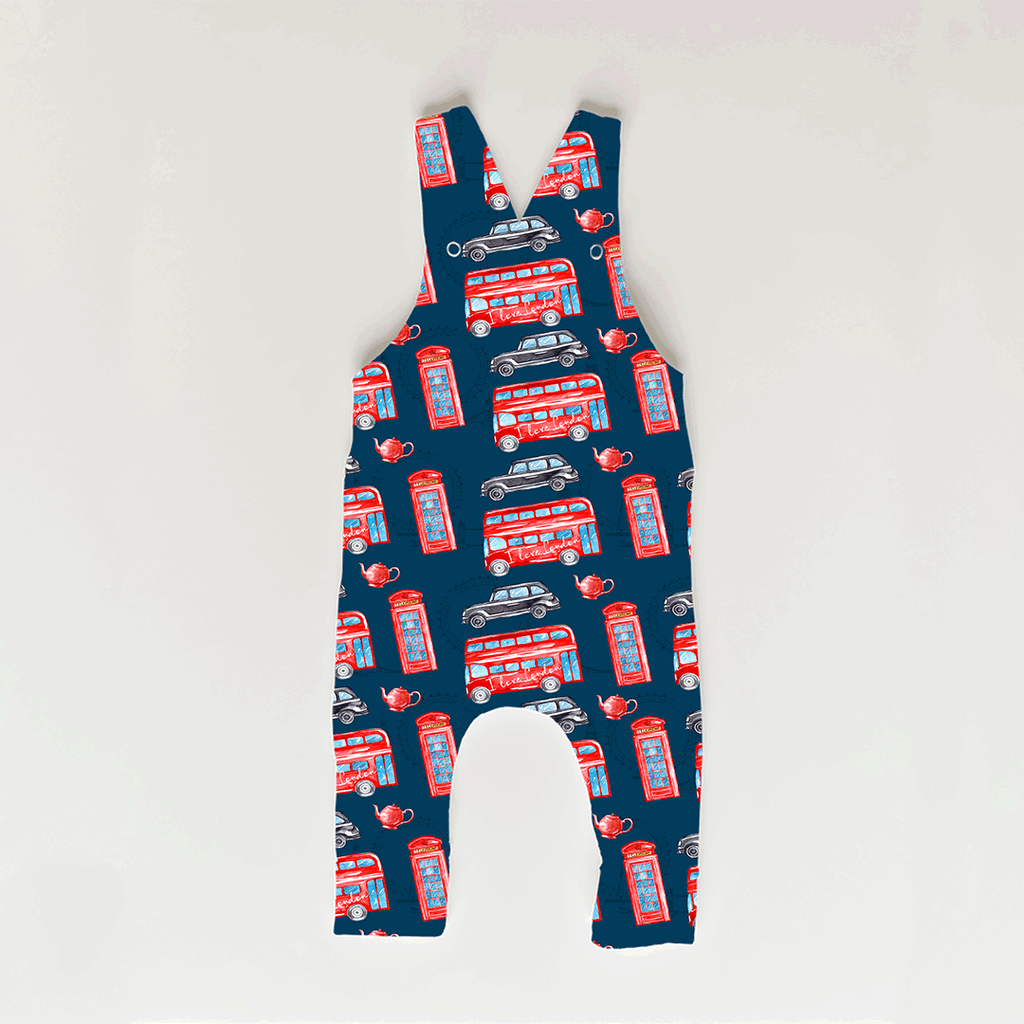 London Navy Fabric